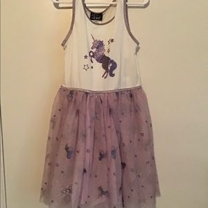 Pink & Violet girls dress size 8